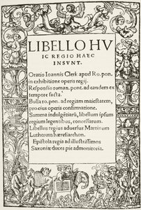 Titelpagina van Koning Hendrik VIII